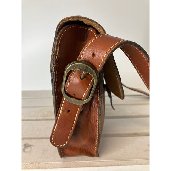 PATRICIA NASH SMALL EMBOSSED LEATHER CROSSBODY BAG - Picture 3 of 14